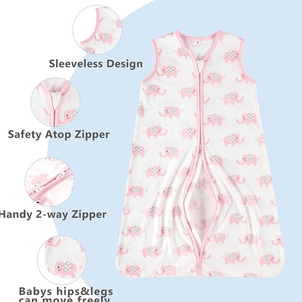 TillYou Baby XL 18 Months Elephant Sleep Sac